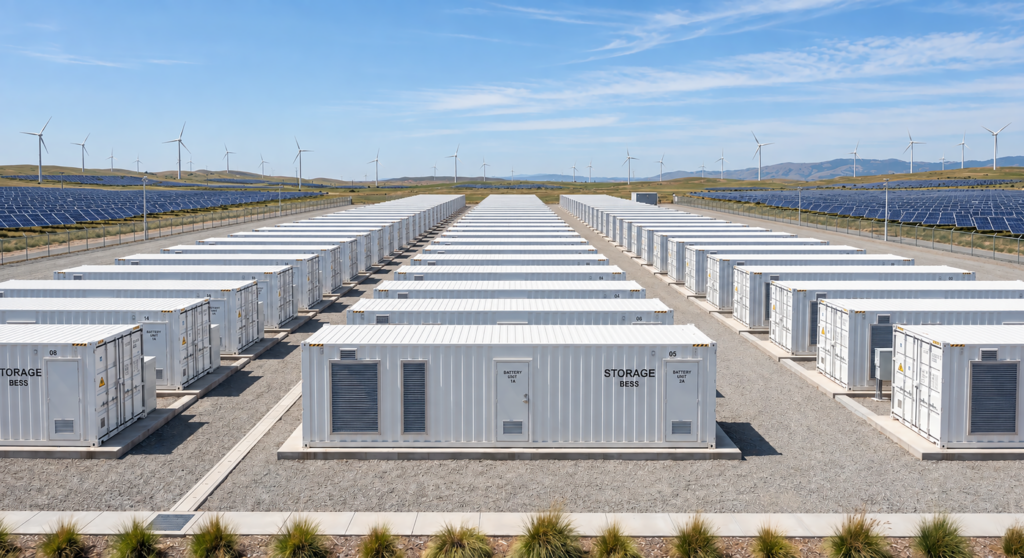 PPF banka finanțează proiectul de stocare a energiei în baterii BESS Frăsinet 1 din România