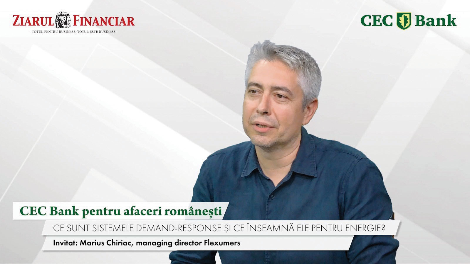 Consumatorii de energie pot deveni o resursă pentru echilibrarea sistemului național, conform Flexumers