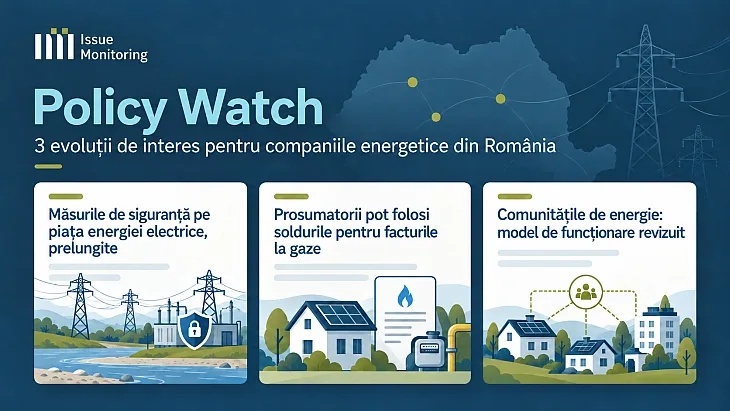 Măsuri de siguranță pe piața energiei și noi reguli pentru prosumatori: ce se schimbă în România