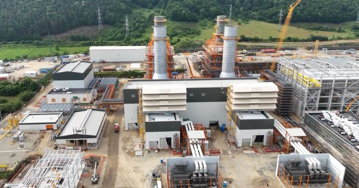 Prima turbină pe gaz a noii centrale de la Mintia a fost pornită